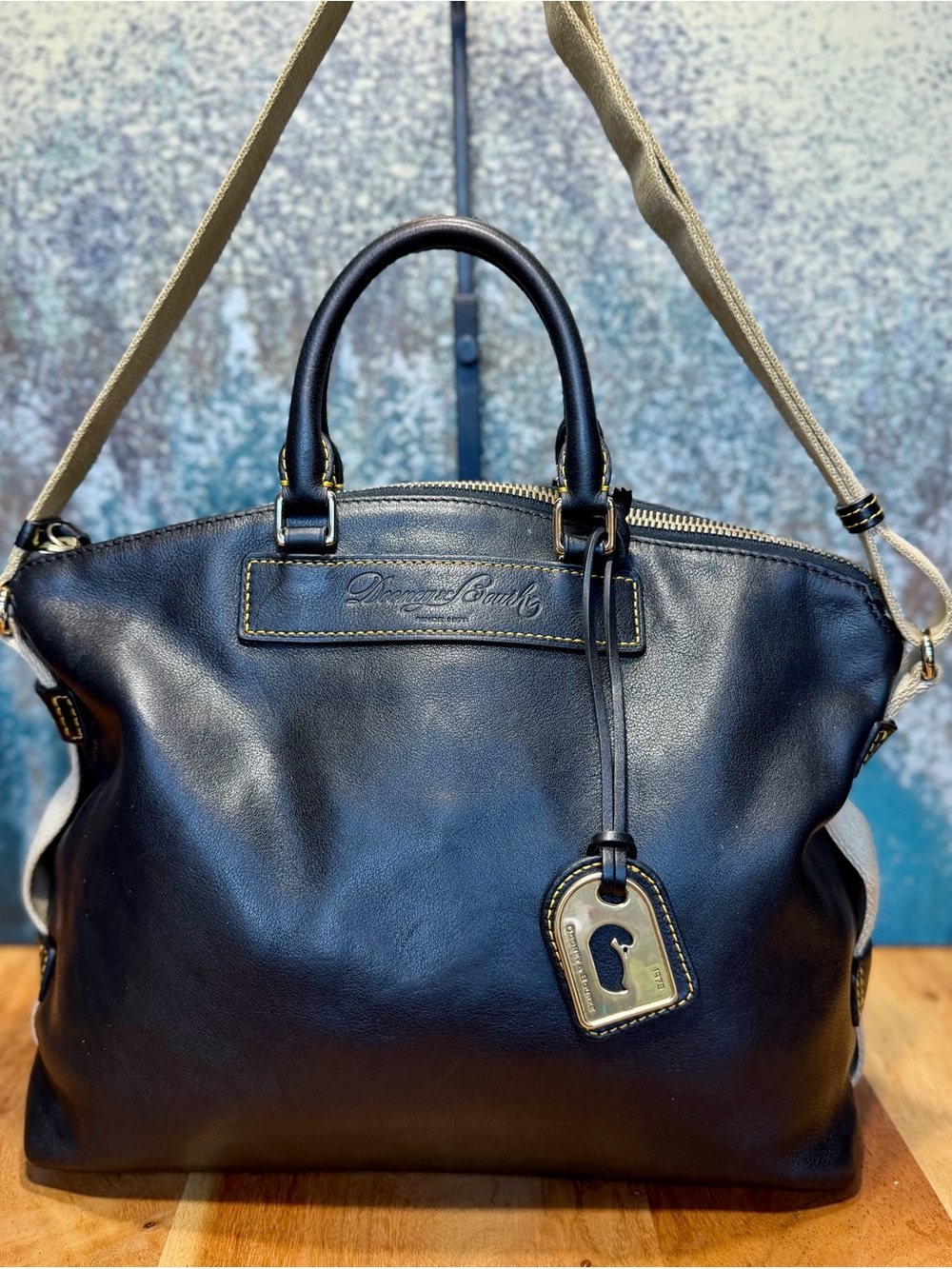 Dooney & Bourke Late 2000s Collector’s Retired Juliette Satchel VGUC
